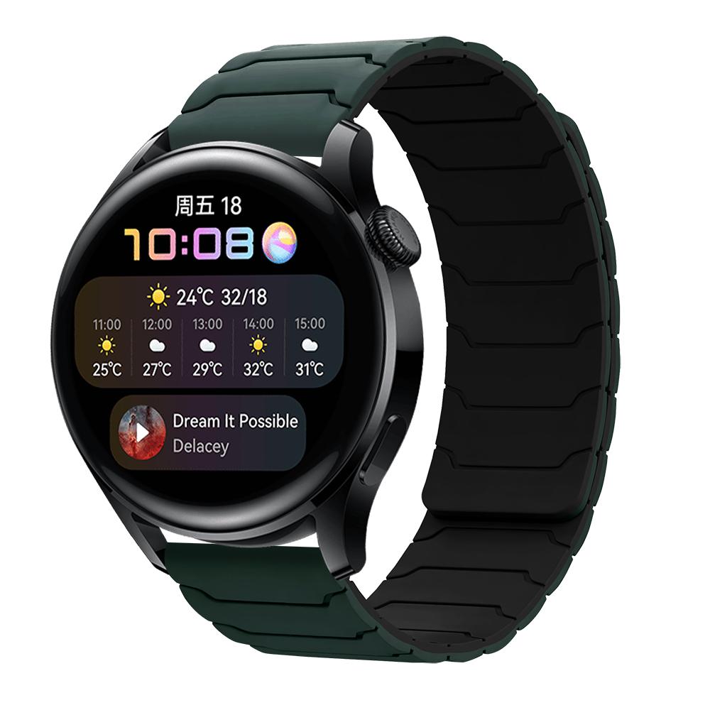 20mm 22mm 18mm Silicone Magnetic Loop Strap for Samsung Galaxy Watch 7/6/5 Active 2 Amazfit Bracelet HUAWEI Watch GT 2e 3 Band