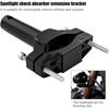 Motorcycle Headlight Bracket, Motorcycle Spotlight Mounting Bracket, Universal Work Light Tube Clip Extension Bracket for Motorcycle Bumper Fork Mount