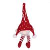 LED Light Christmas Gnome Decoration Xmas Gnome Ornament Christmas Tree Pendant for Home Festival