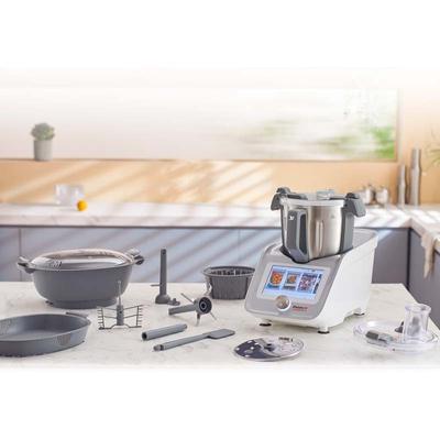 Robot de gătit conectat 800 de rețete Cuisioxtconnect Grey Kitchencook
