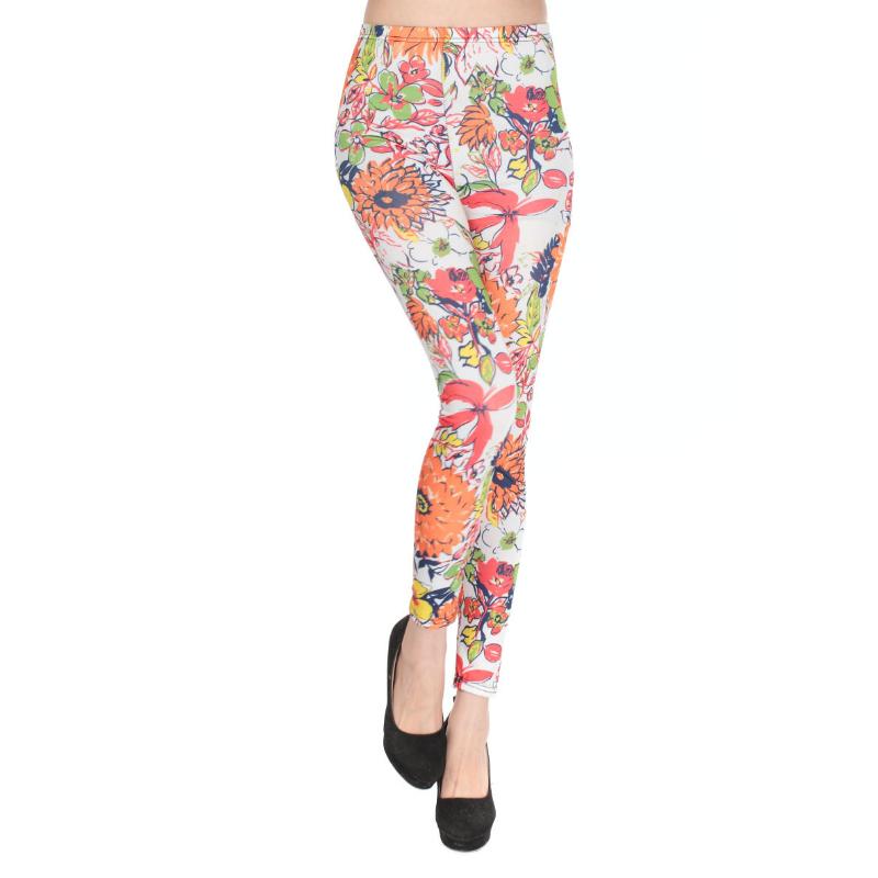 Floral Leggings High Waist Paisley Printed Legging For Women Highly Stretchable Fitness Tights Yoga Pants Workout Sportswear