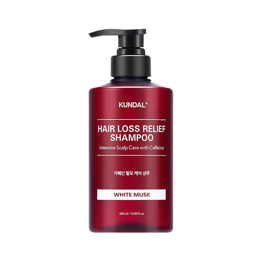 KUNDAL Caffeine Anti-Hair Loss Shampoo White Musk 500ml x1