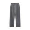 Li-Ning Women's Sportswear Series Mid-Rise Straight Leg Track Pants Asphalt Gray AKLV954-5