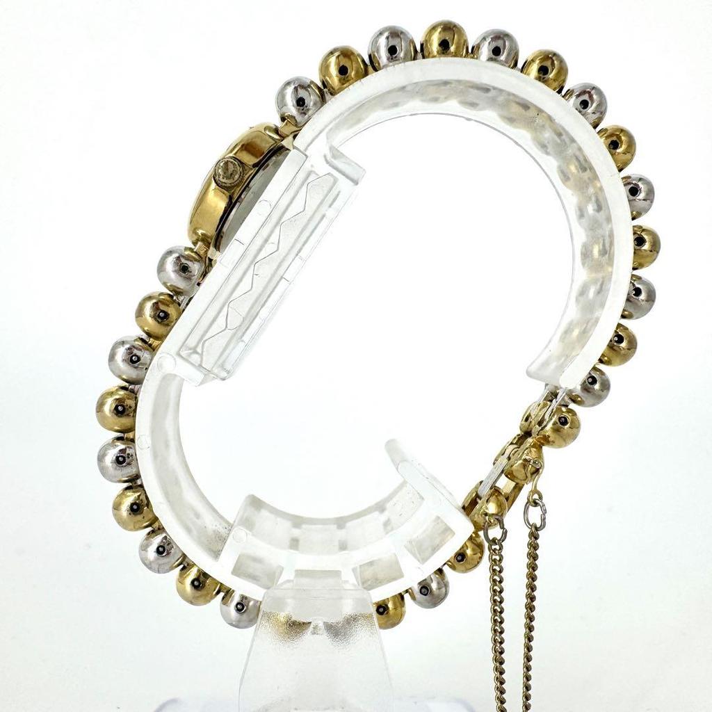 [USED] Battery-powered SEIKO bangle watch for women, two-tone