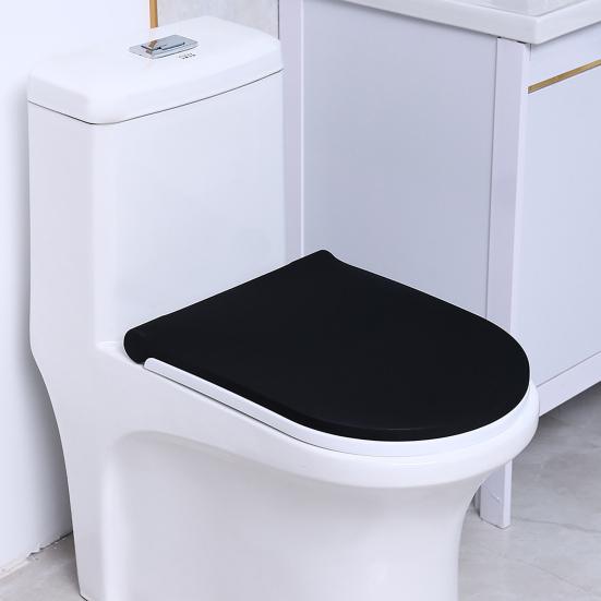 Toilet Dust Cover Solid Color Firm Elastic Strap Seasonal Toilet Cover Home Style Toilet
