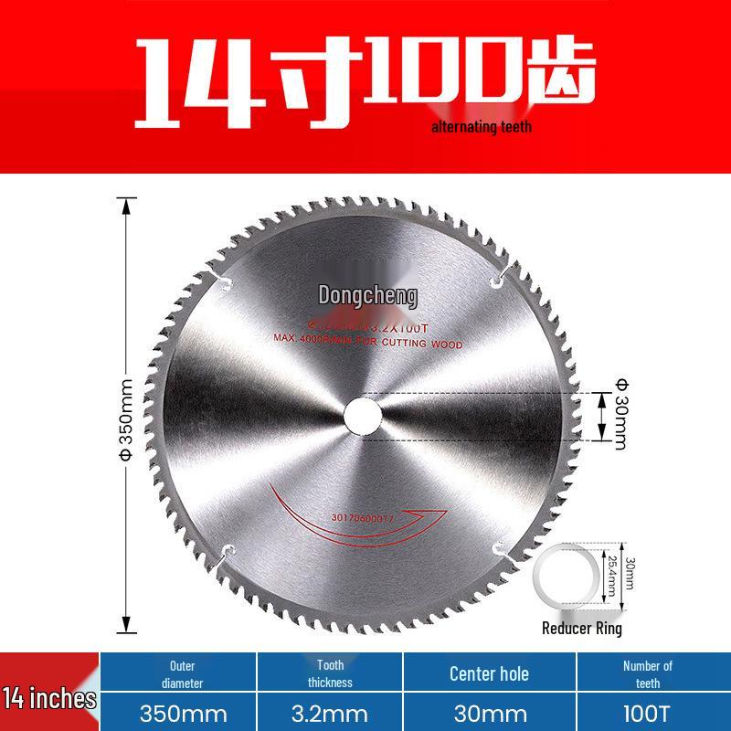 Circular Alloy Woodworking Saw Blade for Angle Grinder