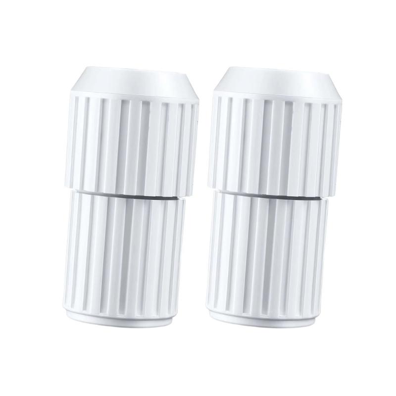 2Pcs Swimming Pool Telescoping Poles Connector Joint Portable Pool Cleaning Poles Part Connector Easy to Install
