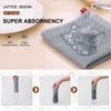 100% Cotton Towel Soft Absorbent Dishcloth Kitchen Dish Rags Honeycomb Breathable Face Wash Towel Household Cleaning Wash Cloth