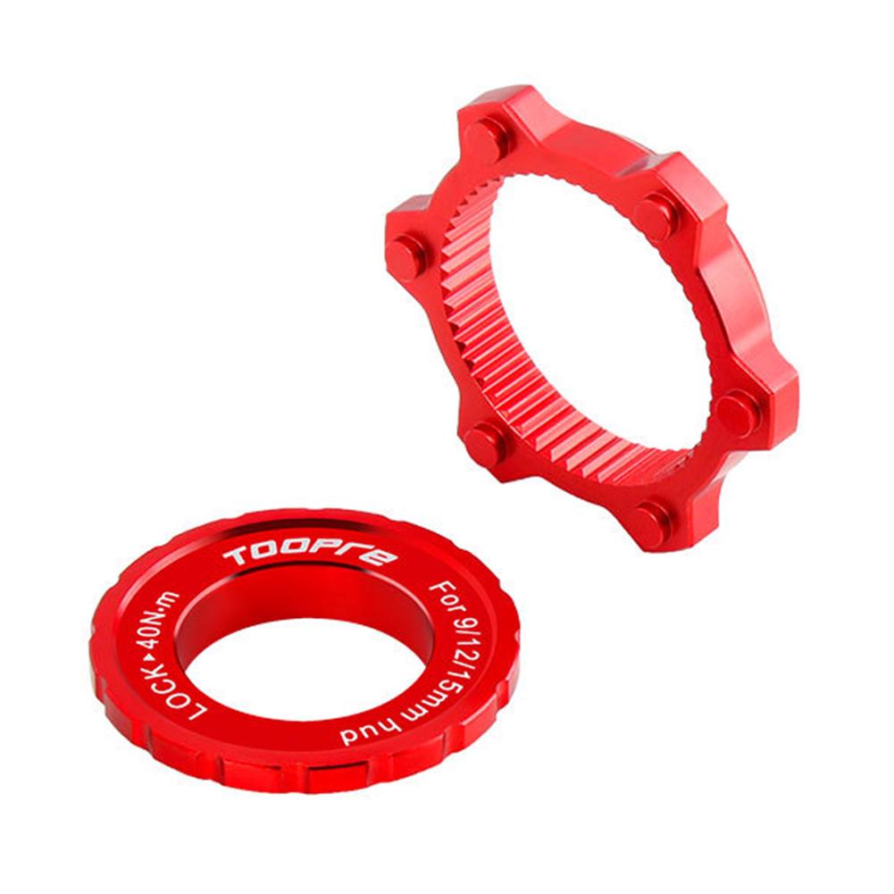 TOOPRE Bike Centerlock to 6 Hole Adapter Bike Hub Center Lock Conversion  6 Bolt Disc Brake Rotor Cycling Accessories