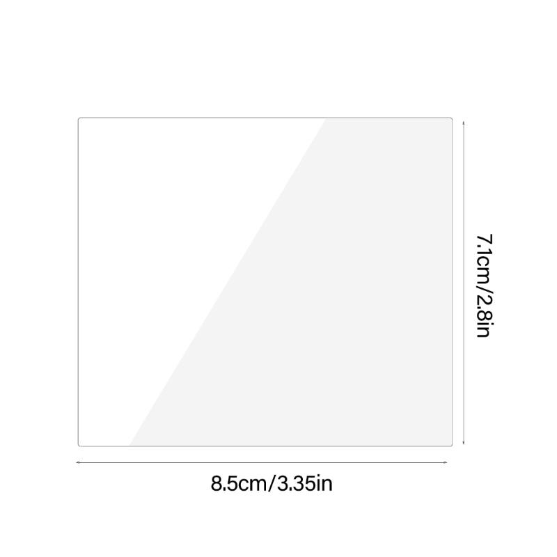 Clear Gaming Device Protective Film Shockproof PET Material Maintains Touch Sensitivity Reduce Glares For Retroid Pocket