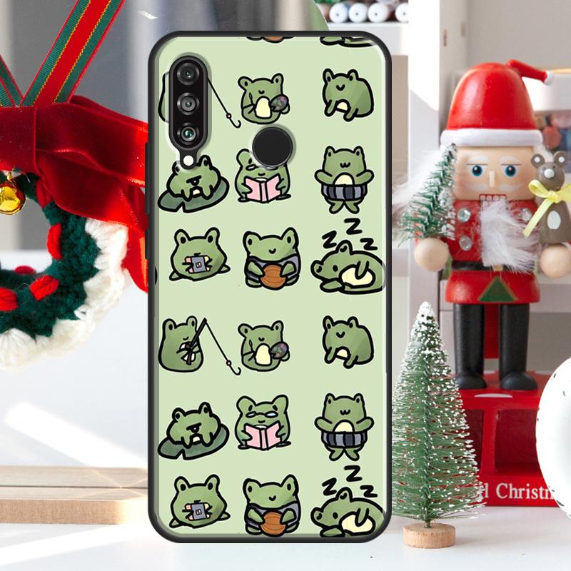 green aesthetic Case For Huawei P30 Pro P50 P40 P20 Lite Nova 9 5T Cover For Honor X8 X7 X9 50 Lite 70