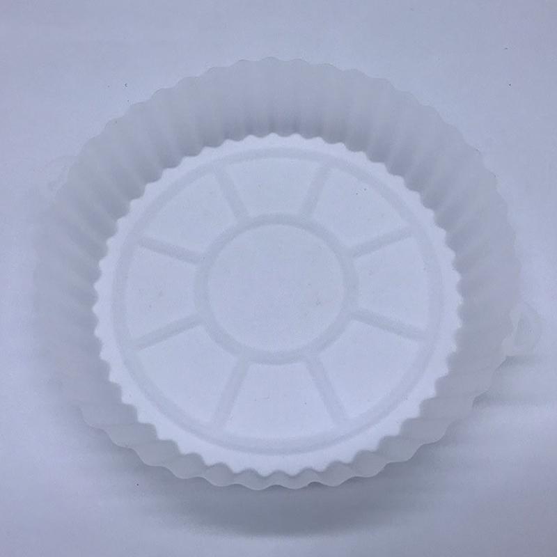 Silicone Air Fryers Oven Baking Tray Pizza Fried Chicken Airfryer Silicone Basket Reusable Airfryer Pan Liner Accessories