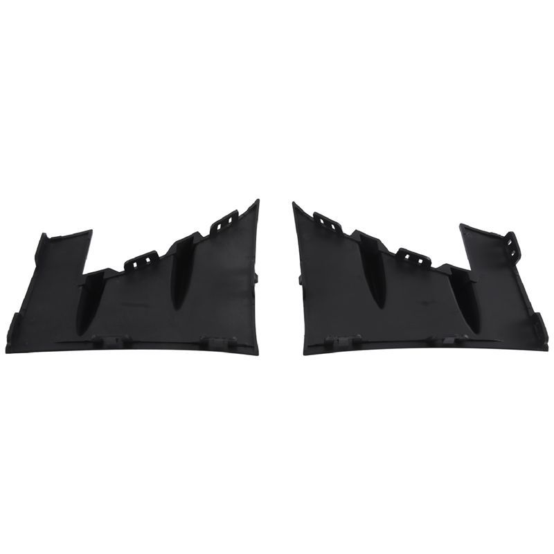 A03E-1Pair 2058858402 Fog Light Frame Cover Bumper Cover Decorative Cover Replacement Parts For Mercedes-Benz W205 2058858502
