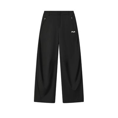 Original Fashion Simple Personality Retro Sports Casual Versatile Comfortable Straight Leg Woven Pants Women Bottoms F11W539803FBK