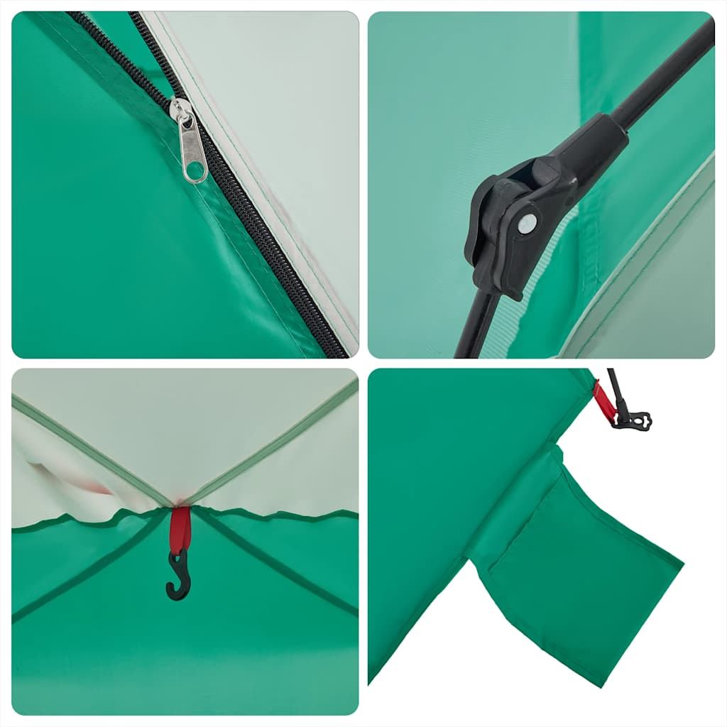 Beach Tent for 3 Persons Sea Green Quick Release Waterproof
