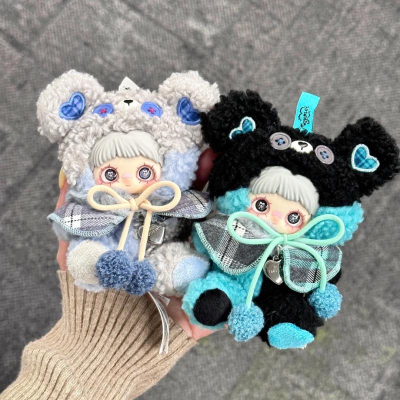 Hot Sell Maymei Tiny Bear Cookie Series Vinyl Plush Blind Box Trendy Toy Collection Handmade Birthday Christmas Gift 2025 Newest