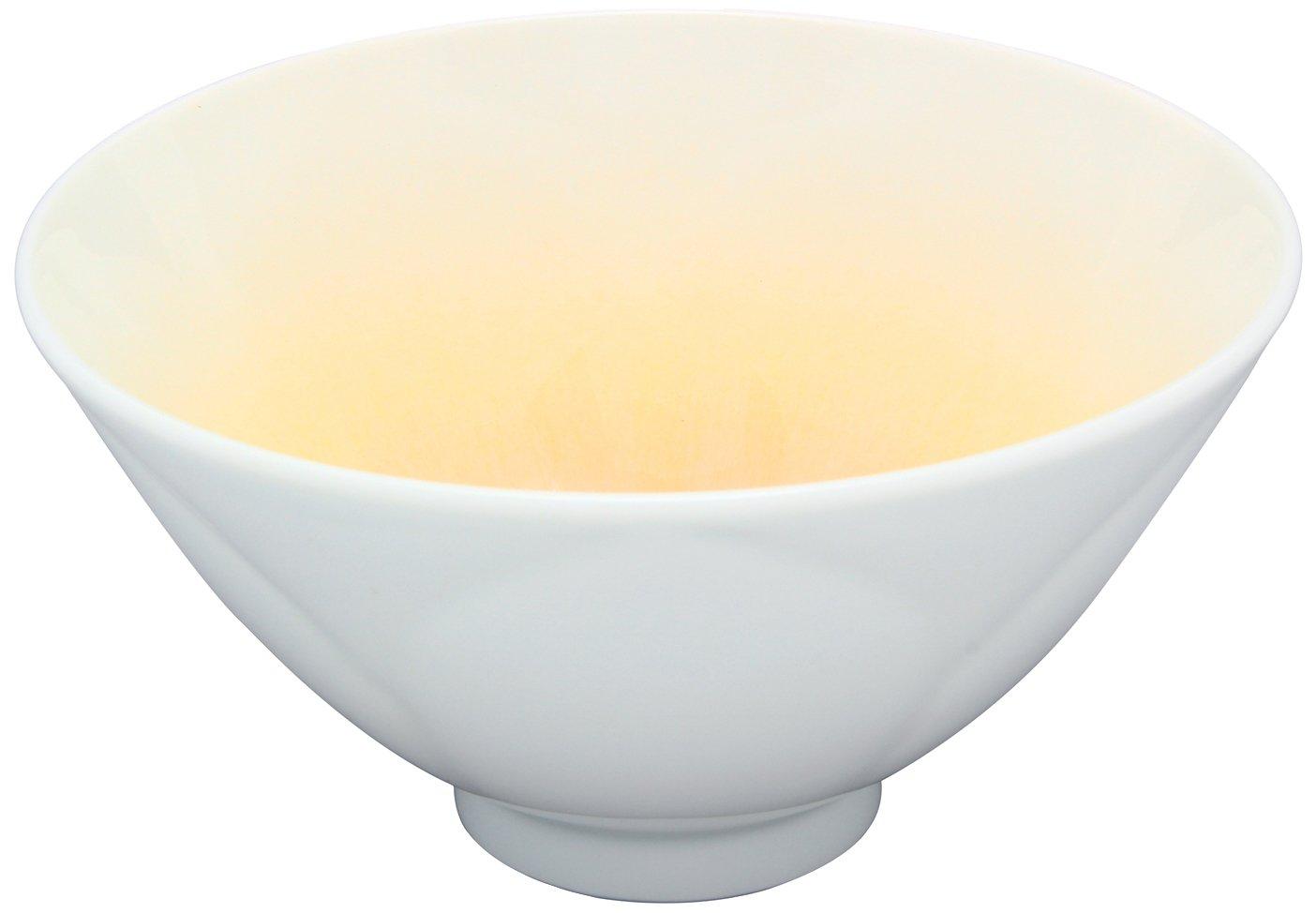 

Arita ware tea rice Fujimaki gift box diameter 12 x height microwave dishwasher made in 03711 bowl, bowl, kiln, WANOKA, flower-shaped, orange,