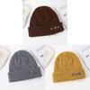 Knit Hat For Men Women Fall Winter Acrylic Warm Windproof Outdoor Sports Fashion Accessory
