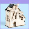 Experimento Científico DIY Casa Solar Kit a Vapor Para Aprendizagem STEM Infantil e Construção Física Prática