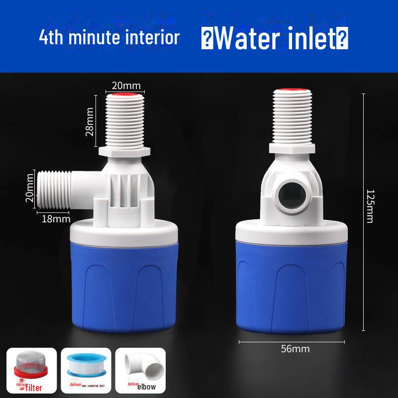 Válvula de Flotador Automática Controlador de Nivel de Agua para Tanques