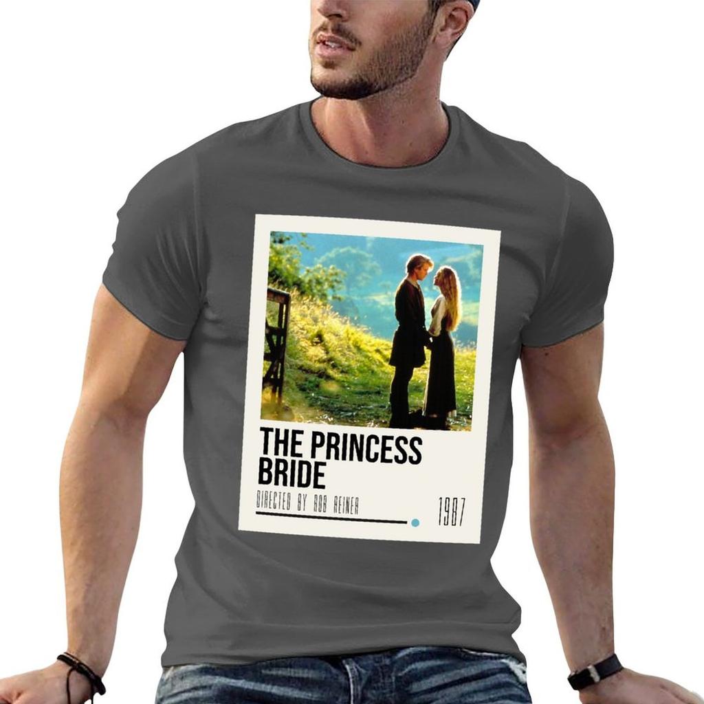 The Princess Bride Movie Poster Classic TShirt Work Wear Simple Tee Shirt