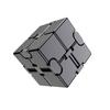 EN71 CPC Mini Metal Anti-Stress Relief Magic Puzzle Cube 2x2x2 Infinite Flip Sensory Toys Creative Christmas Gifts for Children