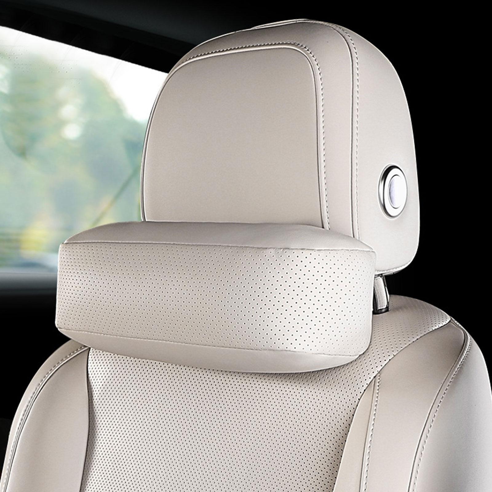 

Car Neck Pillow Headrest Protection Relieve neck fatigue pillow Car seat accessories Car Seat Accessories белый