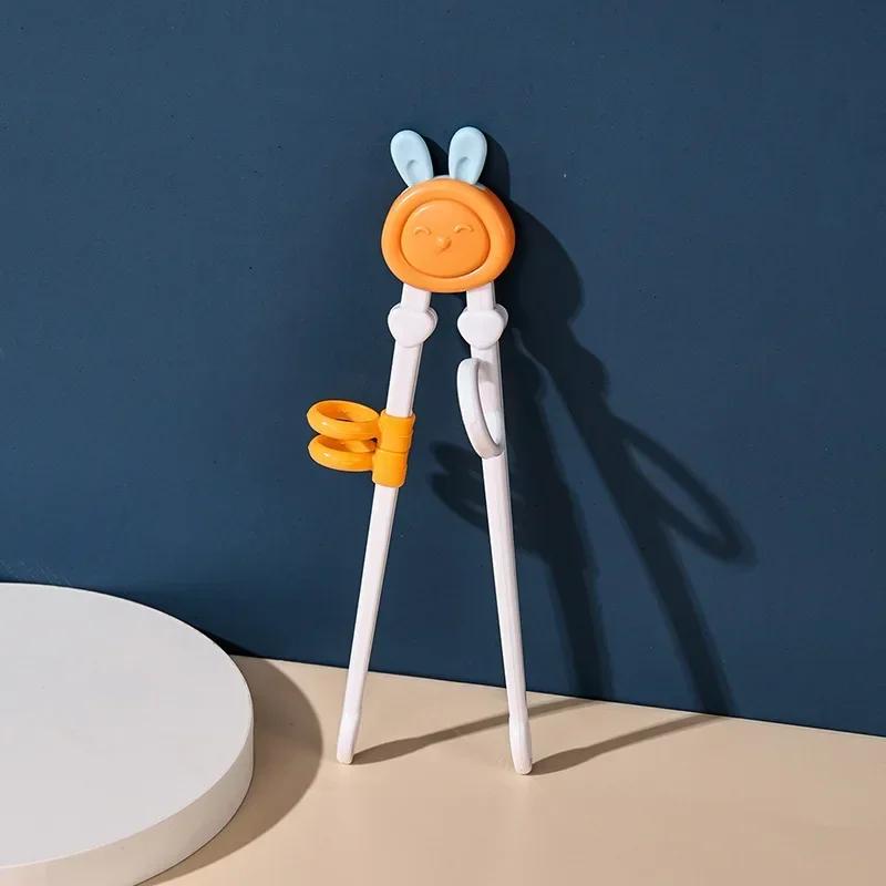 1 paar Baby Lernen Ausbildung Essstäbchen Cartoon Tier Anfänger Essstäbchen Geschirr Kinder Essen Training Helfer Baby Werkzeuge