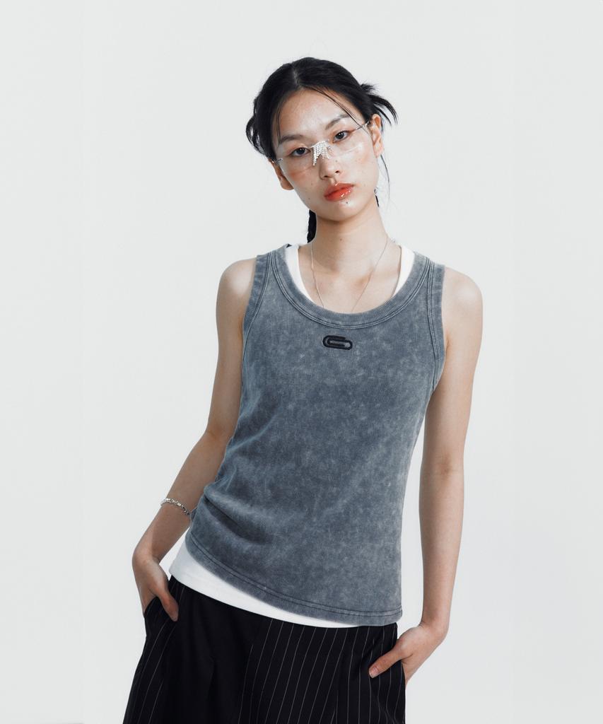 Pipeulobeudeowoldeu Luna Garment Sleeveless_Gy