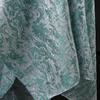 50x145cm Shiny Glossy Heavy Embroidery Texture Designer Fabric Wave Lava Weave Jacquard Fabric For Sewing Coat Jacket Pants