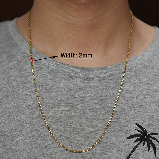 Fashion Women Men Stainless Steel Rolo Link O Chain Necklace for DIY Charm Pendant Metal Choker Jewelry Accessories Christmas