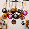 16 Stück Halloween-Ornamente - Vintage Dekorationen für den Innenbaum, Premium-Kunststoff, Wiederverwendbar