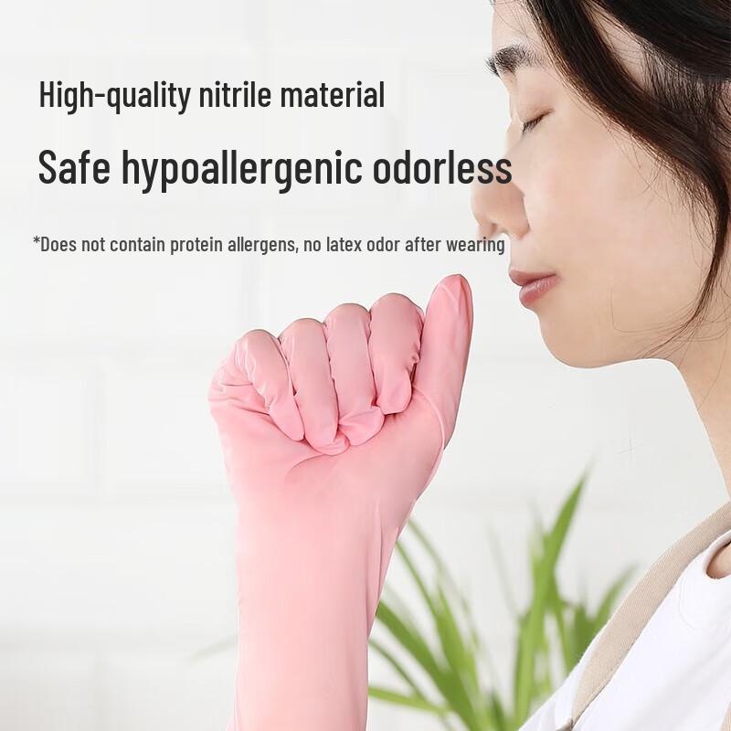 Meiliya Verdickte Einweg-Nitrilhandschuhe