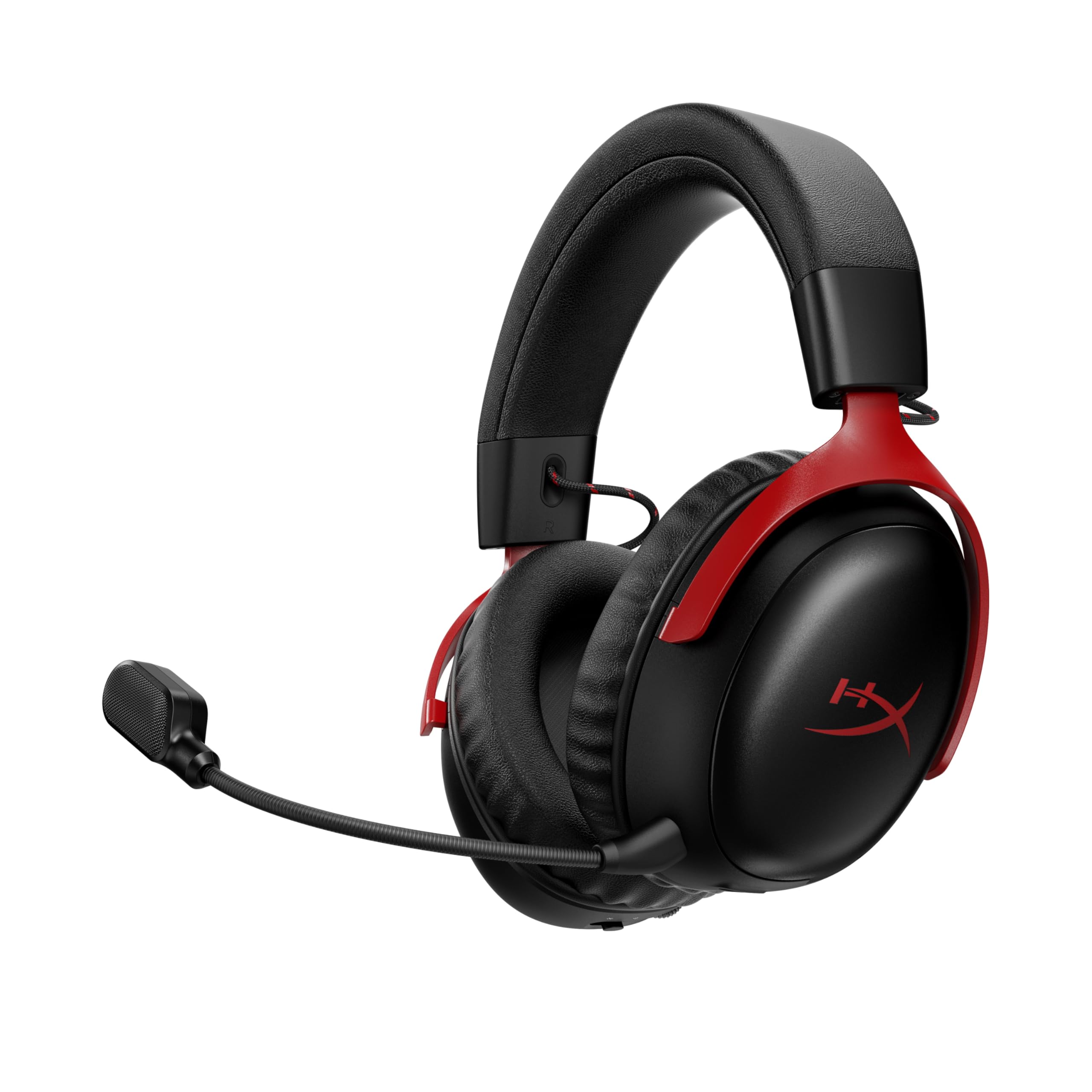 

HyperX Cloud III S Wireless Gaming Angled 53mm DTS Spatial Up to 120 Hours of Continuous Compatible with and Nintendo Headset, 2.4GHz Bluetooth,