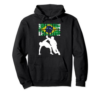 Luta Livre Awesome Brazilian Martial Arts Freestyle Fighter Hoodie