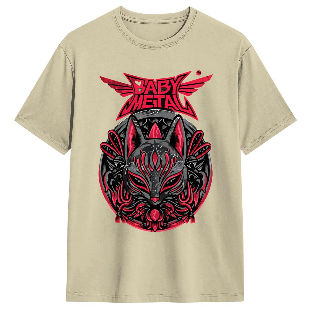 Babymetal World Tour 2026 Mens T Shirt  Funny Tee Shirt Short Sleeve Round Collar TShirts 100 Cotton 4XL 5XL 6XL Clothing
