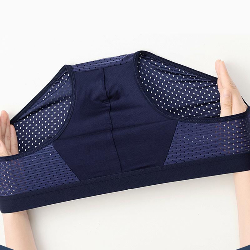 Pánské bambusové síťované slipy spodní prádlo prodyšné Hombre s otvorem velká velikost sexy kalhotky pánské šortky spodní prádlo