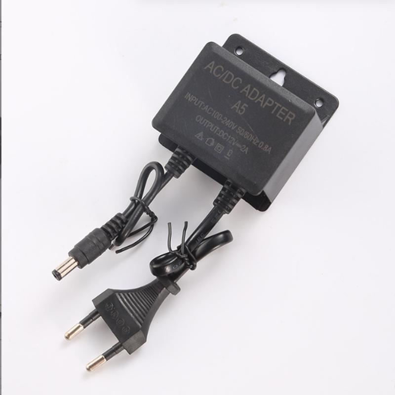 

12V2A Power Supply Dedicated Plug Ball Machine Outdoor Waterproof and Dustproof Display Screen Monitoring DC 24W Power Adapter