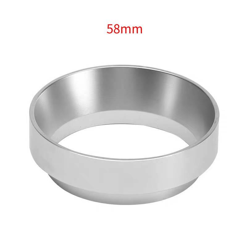 Aluminum Alloy Coffee Dosing Ring Rust Resistant Anti-spill Easy Wash for Coffee Enthusiasts Home Cafe Bar Accessories