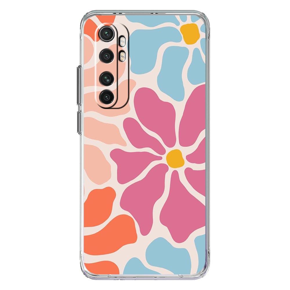 

Чехол для телефона для Xiaomi Mi 15 14 13 14T 13T 12T 10 12 Lite 11 11T Pro Poco X6 X5 X3 NFC F6 Мягкий прозрачный чехол Абстрактный Цветочный рынок Xiaomi 14 Pro