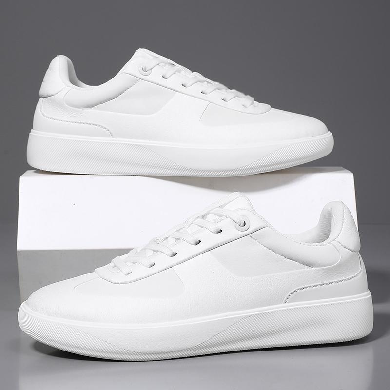 Herren-Sneaker aus echtem Leder Modetrend Freizeitschuhe Freizeit Herren Skateboard-Schuhe Outdoor Herren Tenis Masculino Trainer