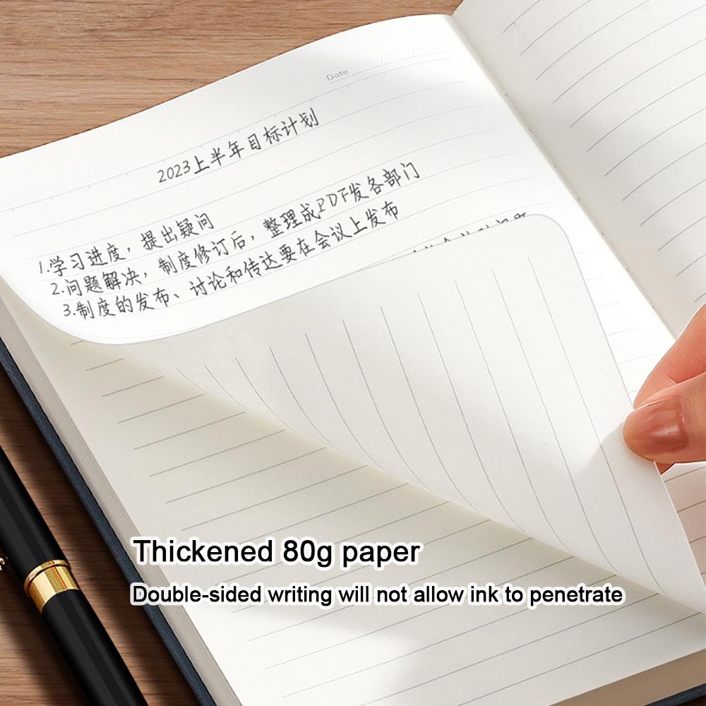(Logo Can Be Engraved) A5/B5 Student Subject Notebook, Business Notebook, Diary, Work Meeting Minutes, Travel Log
