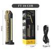 USB Rechargeable LED Work Light 1000 Lumens COB Lantern with Power Capacity Indicator Handled Flashlight for Outdoor Car Repair