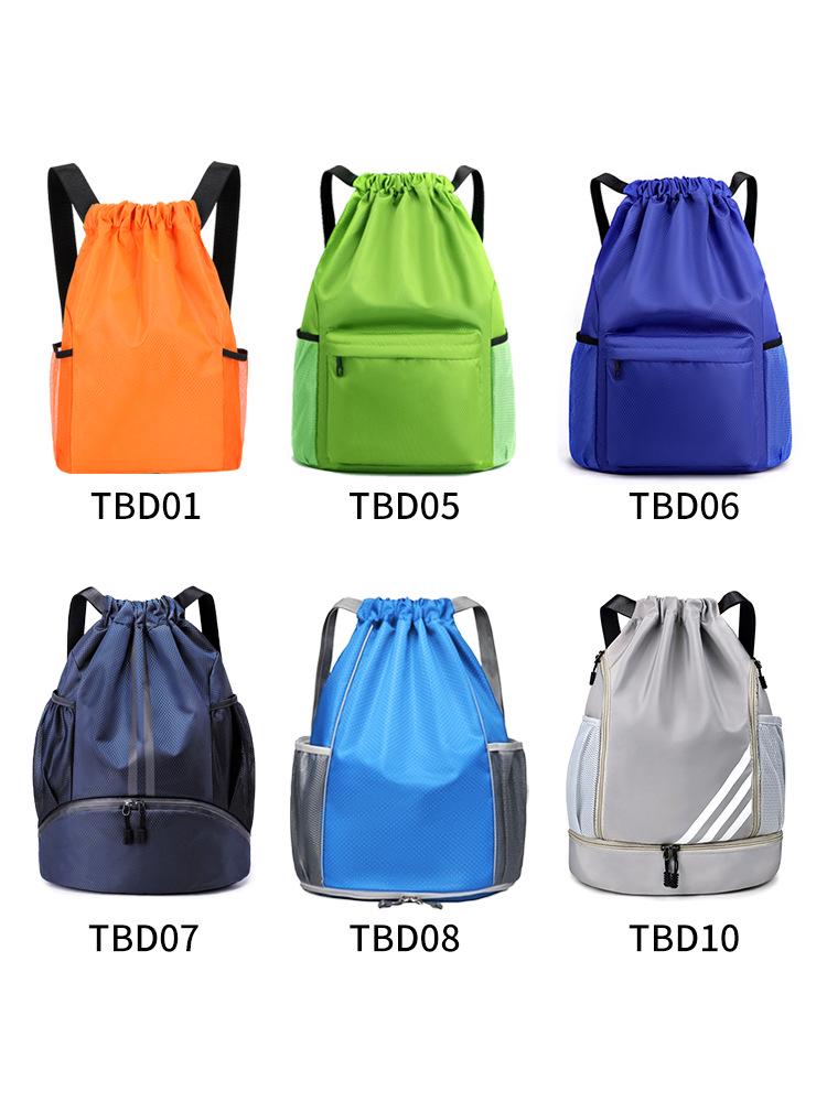 Portable Fitness Drawstring Backpack for Sports, Training, and Events