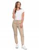 Women's Joggers Pants Stylish Casual Cotton Comfortable Fashionable MORAJ XXL BEIGE