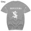 Mens Tshirt Pattern SEPULTURA 2 Summer Style New Arrived Mens Top Tees Brand Tshirts