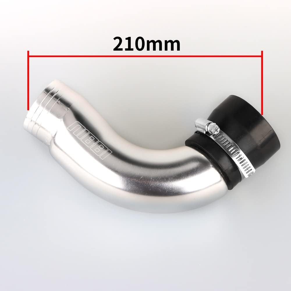 NIBBI Air Filter Intake Curve Pipe High Performance Air Intake Elbow Cold Air Intake Fit For GY6 Engine