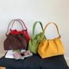 Fashi Solid Color Hasp Suede Square Shoulder Bags for Women 2026 High Quality Simple Popularity Temperament Commute Handbags