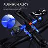 Bike Handlebar Extender Bike Extension Bar Double Clamp Aluminum Alloy Holder Bracket Bicycle