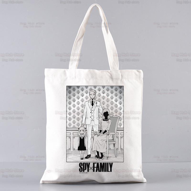 Spy X Family Harajuku Canvas Tote Bag